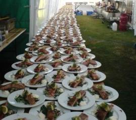 275 Swedish Hot Smoked Starters Plated - Ready to go!